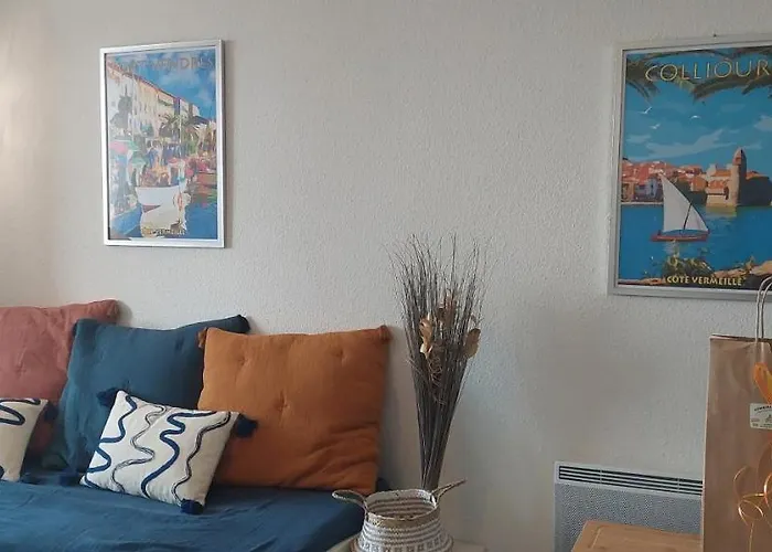 Port-Vendres, Appartement Climatise Vue Mer ! Le Port A 3 Minutes !